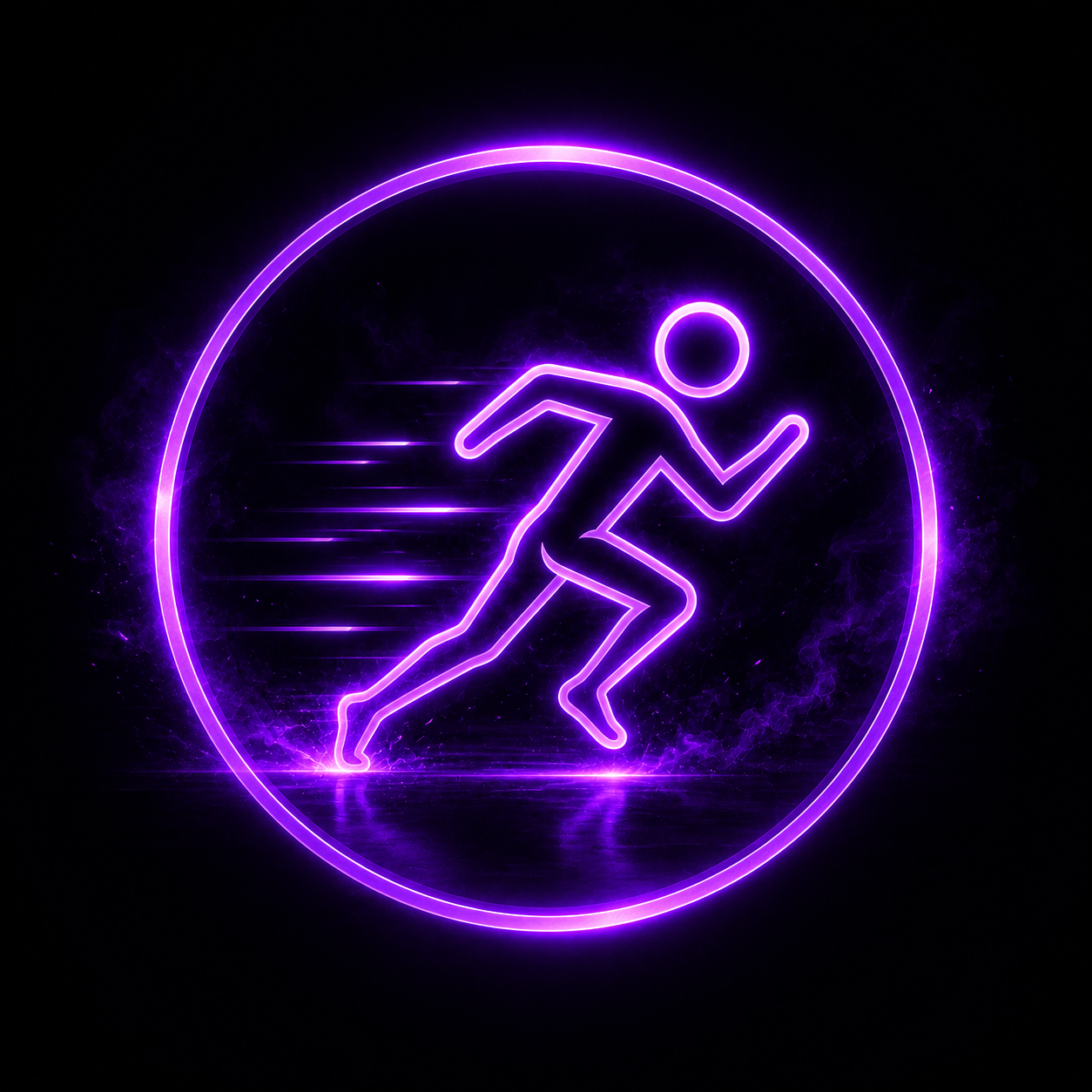 Sportler als Symbol für Sporthypnose und mentale Stärke